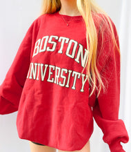Load image into Gallery viewer, (XXL) Boston University Vintage Reverse Weave Sweatshirt