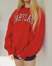 Load image into Gallery viewer, (XL) Maryland Champion Reverse Weave Sweatshirt