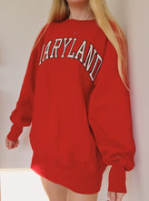 Load image into Gallery viewer, (XL) Maryland Champion Reverse Weave Sweatshirt