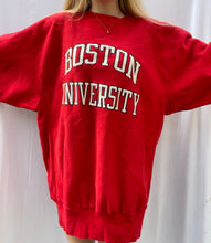 Load image into Gallery viewer, (XXL) Boston University Vintage Reverse Weave Sweatshirt