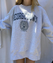 Load image into Gallery viewer, (L/XL) Georgetown Champion Reverse Weave Sweatshirt