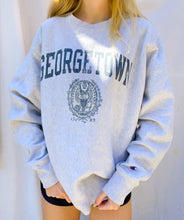 Load image into Gallery viewer, (L/XL) Georgetown Champion Reverse Weave Sweatshirt