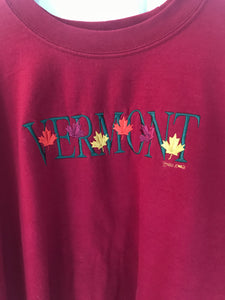 (XL) Vermont Embroidered Sweatshirt