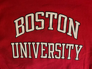 L) Boston University Vintage Champion Reverse Weave Sweatshirt
