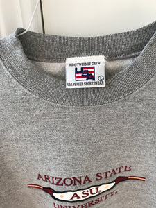 (L) Arizona State Embroidered Sweatshirt