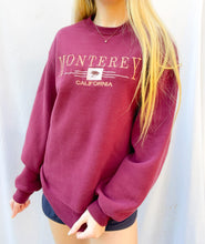 Load image into Gallery viewer, (S)Monterey Embroidered Sweatshirt
