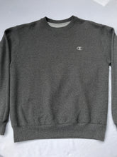 Load image into Gallery viewer, (M) Gray Champion Sweatshirt
