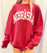 Load image into Gallery viewer, (L) Vintage Nebraska Sweatshirt
