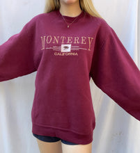 Load image into Gallery viewer, (S)Monterey Embroidered Sweatshirt
