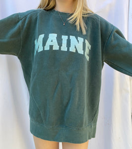 (M) Comfort Colors Maine Sweatshirt