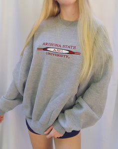 (L) Arizona State Embroidered Sweatshirt