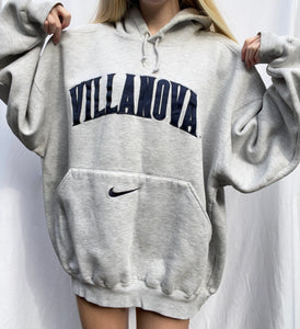 (L/XL) Villanova Vintage Nike Hoodie