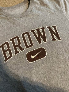 (M) Brown Nike Sweatshirt