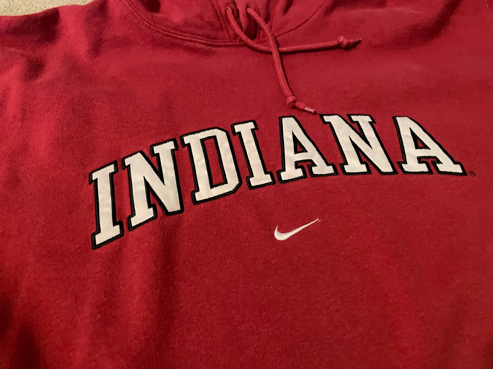 XL) Indiana Vintage Nike Hoodie – Happyy.thrifts
