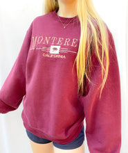 Load image into Gallery viewer, (S)Monterey Embroidered Sweatshirt
