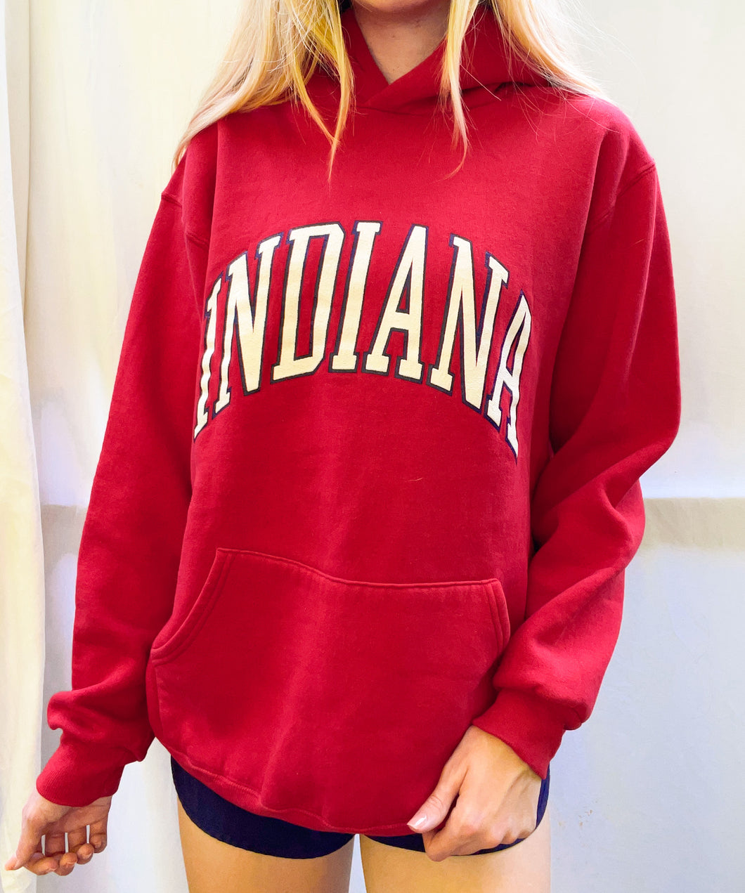 (M) Indiana Vintage Russell Hoodie