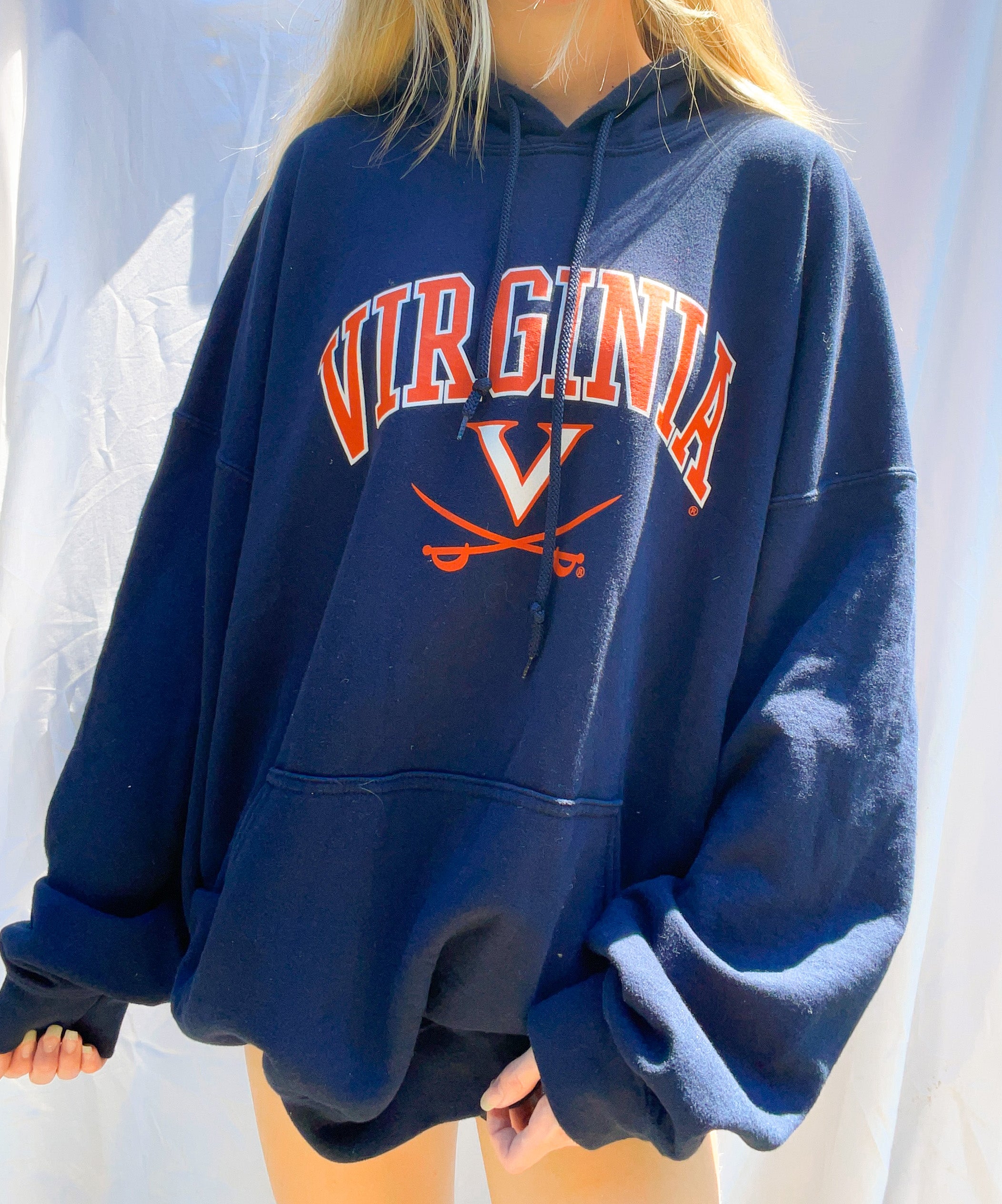XXL) UVA Hoodie – Happyy.thrifts