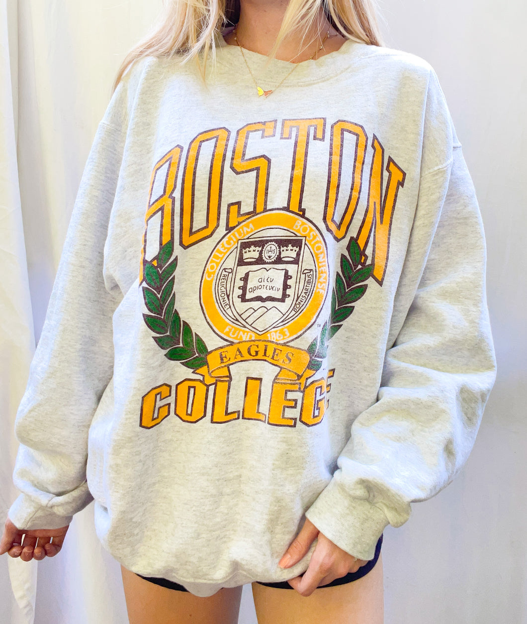 (L) Boston College Sweatshirt