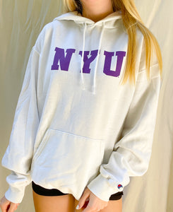 (M) NYU Hoodie