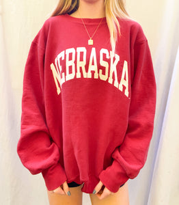 (L) Vintage Nebraska Sweatshirt