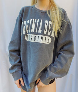 (L) Virginia Beach Comfort Colors Sweatshirt