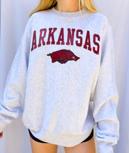 Load image into Gallery viewer, (M) Arkansas Champion Reverse Weave Sweatshirt (flawed NWT)
