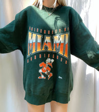 Load image into Gallery viewer, (L) University of Miami Sweatshirt
