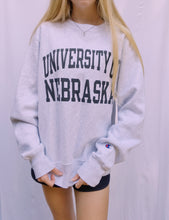 Load image into Gallery viewer, (S) Nebraska Champion Reverse Weave Sweatshirt
