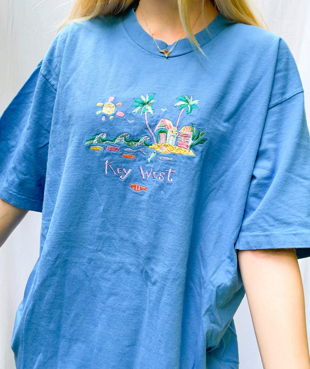 (L) Key West Embroidered Tee