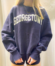 Load image into Gallery viewer, (S) Georgetown Champion Reverse Weave Sweatshirt
