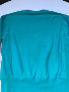 (L) Teal Champion Reverse Weave Sweatshirt