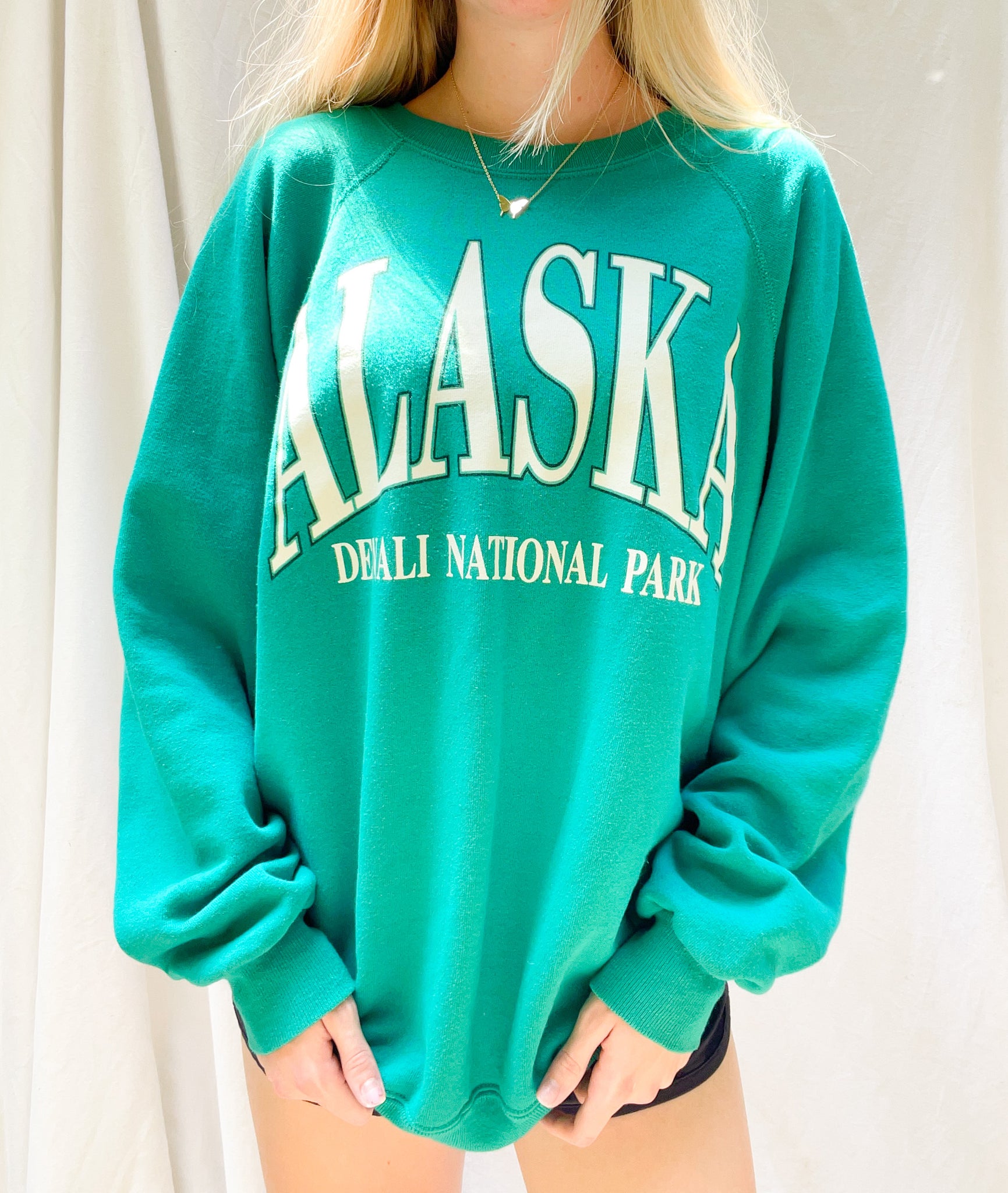 L) Vintage Alaska Sweatshirt – Happyy.thrifts