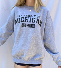 Load image into Gallery viewer, (S) Michigan Sweatshirt
