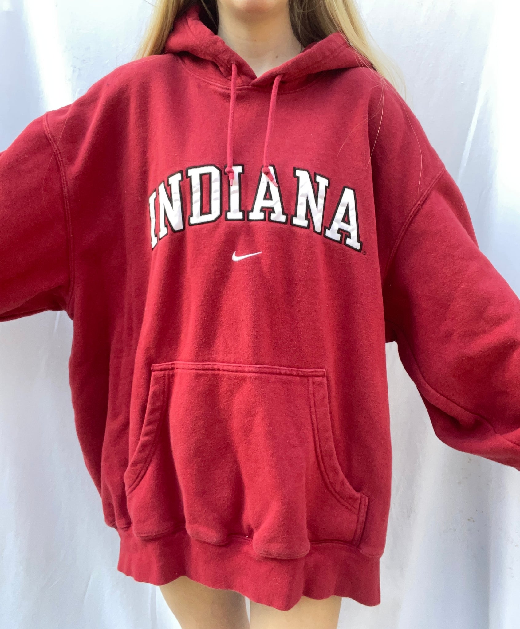 XL) Indiana Vintage Nike Hoodie – Happyy.thrifts
