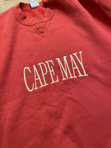 (L/XL) Cape May Embroidered Sweatshirt