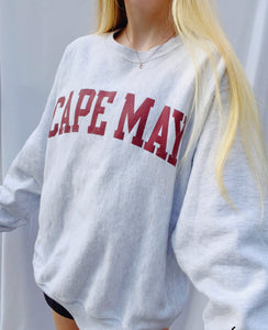 (M) Cape May Reverse Weave Champion Sweatshirt