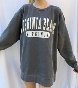 (L) Virginia Beach Comfort Colors Sweatshirt