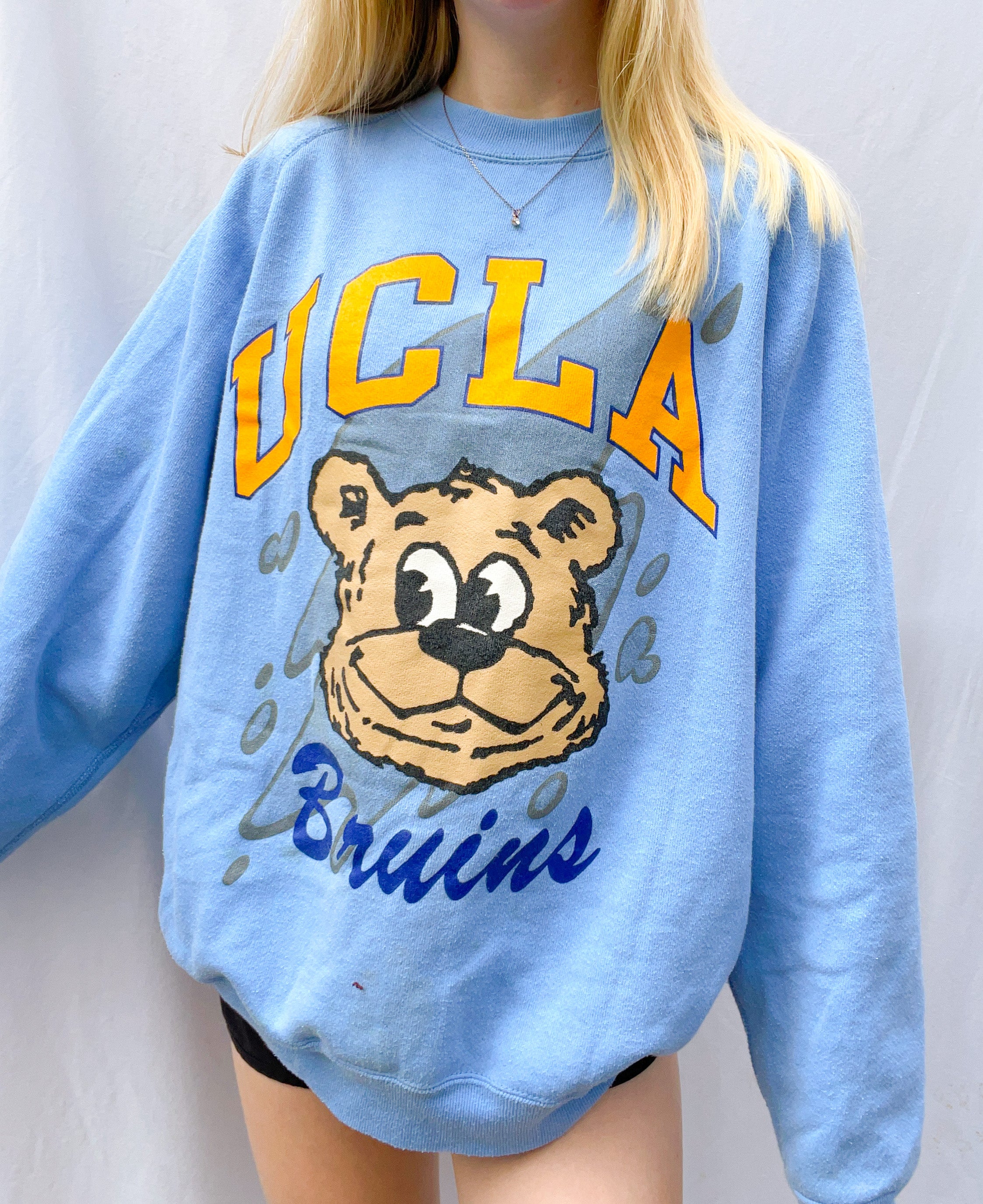 UCLA Sweatshirt _ Sky Blue _ UCLASKY WDSKY