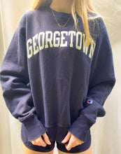 Load image into Gallery viewer, (S) Georgetown Champion Reverse Weave Sweatshirt
