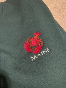 (XL) Maine Embroidered Sweatshirt