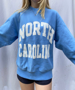 (S/M) North Carolina Champion Reverse Weave Sweatshirt