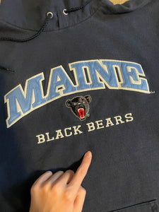 (M) Maine Black Bears Hoodie