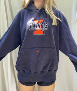 (M) Illinois Nike Hoodie