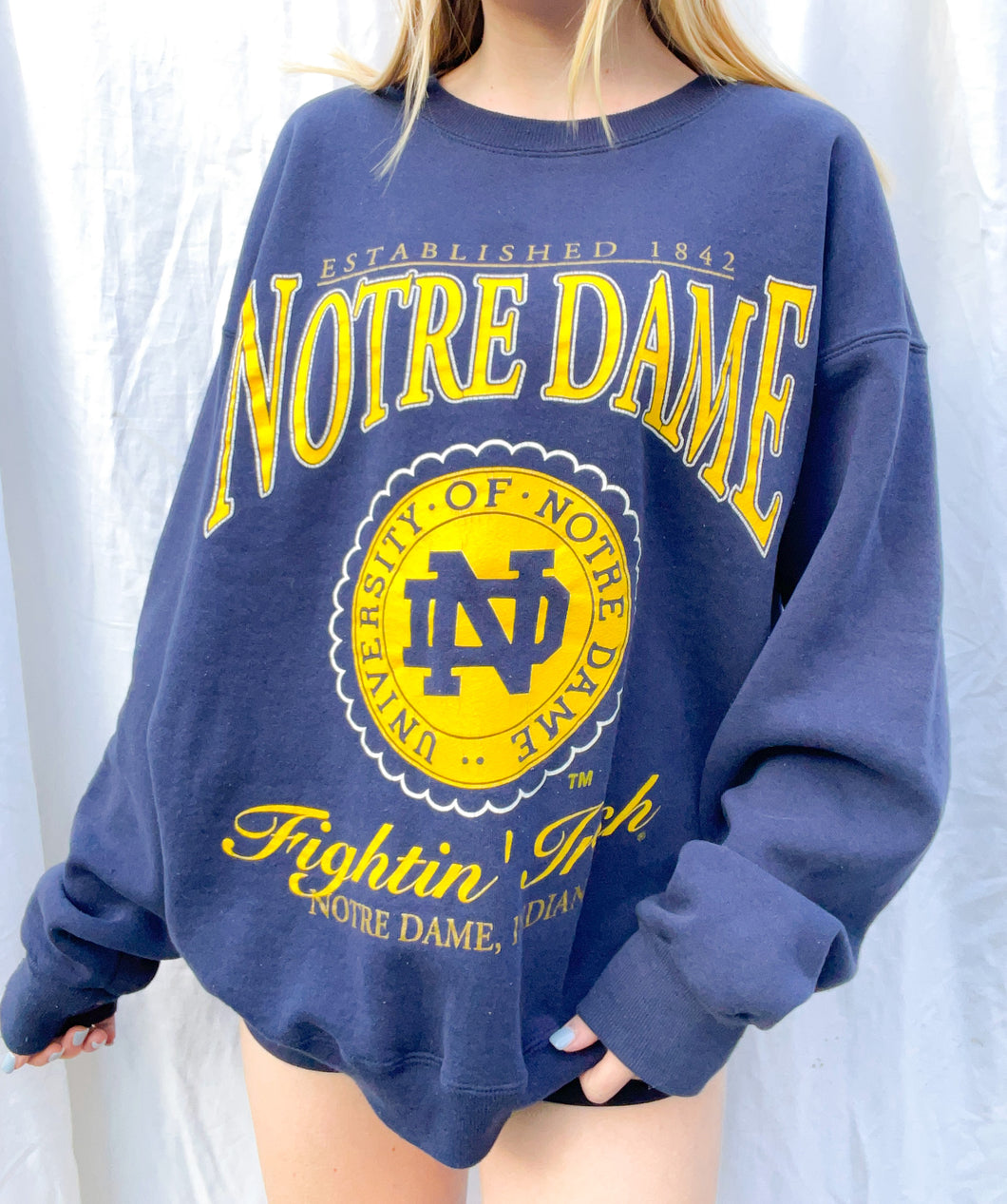 (L) Notre Dame Sweatshirt