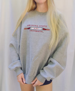 (L) Arizona State Embroidered Sweatshirt