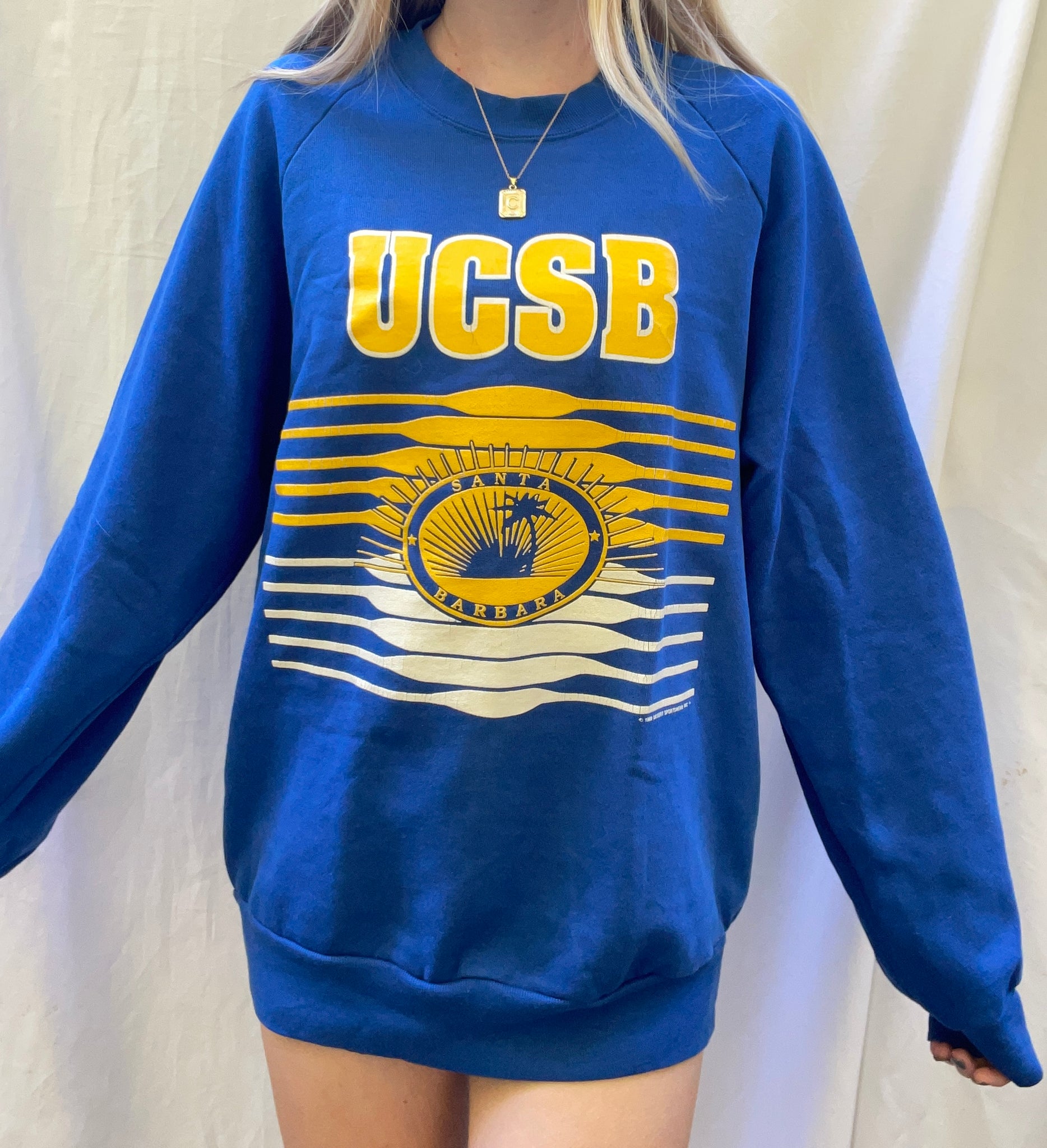 Santa Barbara Vintage Crew Neck Sweatshirt