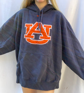 (L) Auburn Vintage Nike Hoodie