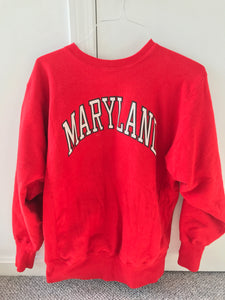 (XL) Maryland Champion Reverse Weave Sweatshirt
