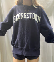 Load image into Gallery viewer, (S) Georgetown Champion Reverse Weave Sweatshirt
