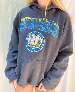 Vintage University of California UCLA Zipper Hoodie Sweatshirt